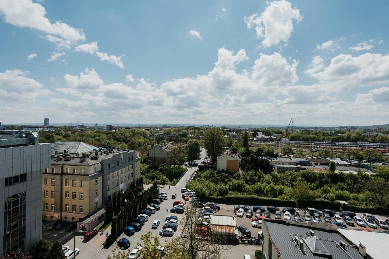 Ferienwohnung Sky Mountain View Free Parking Krakau Exterior foto