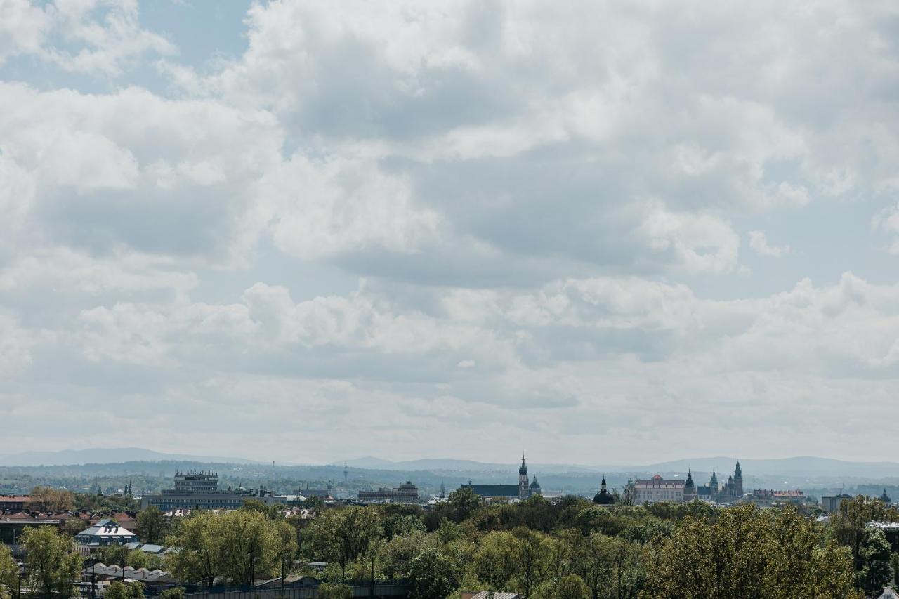 Ferienwohnung Sky Mountain View Free Parking Krakau Exterior foto